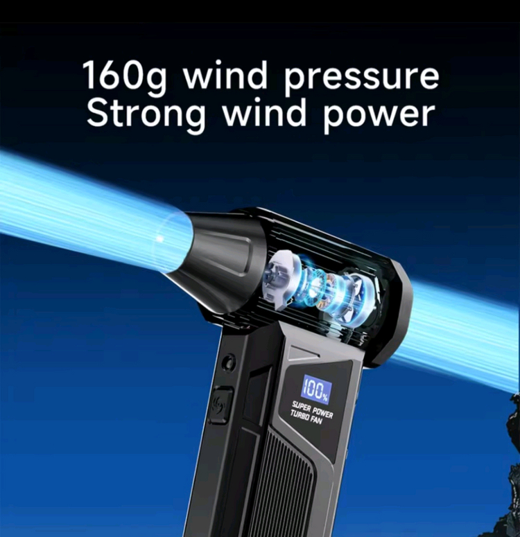 다용도 터보팬 에어송풍기 풀세트 새제품--1