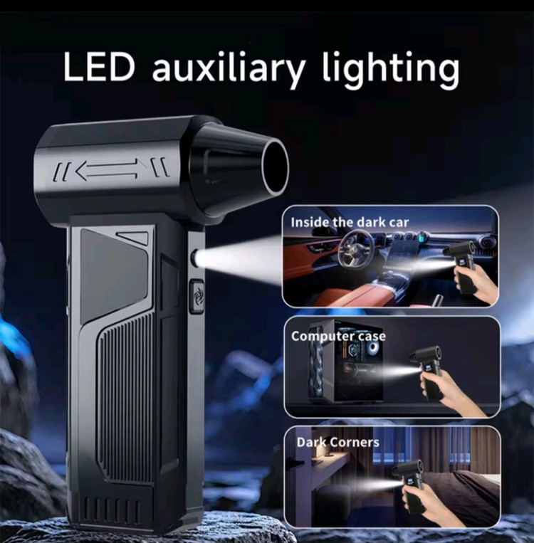 다용도 터보팬 에어송풍기 풀세트 새제품--2