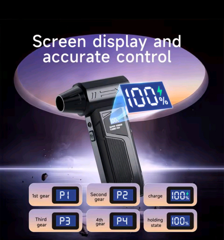 다용도 터보팬 에어송풍기 풀세트 새제품--5