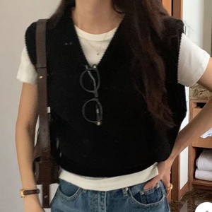 <새상품> 레이어드 니트베스트 팝니다