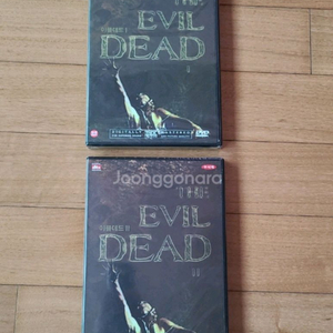 영화 DVD 이블데드 I이블데드 II 2장 일괄 미개봉신품