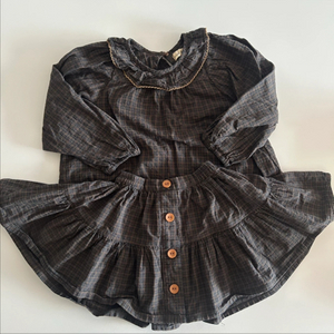 마이엠버 블라우스/치마 셋업