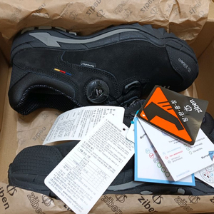 지벤 203 안전화 265 275 천연소가죽 방수 새제품 지벤 안전화