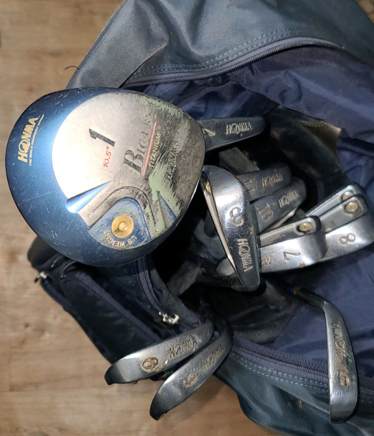 혼마 lb280 골프채 bmw 가방--3