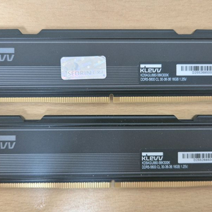 에센코어 클레브 DDR5 32GB ( 16GB x2) 5600MHz CL30 하이닉스 A다이 칩셋 램