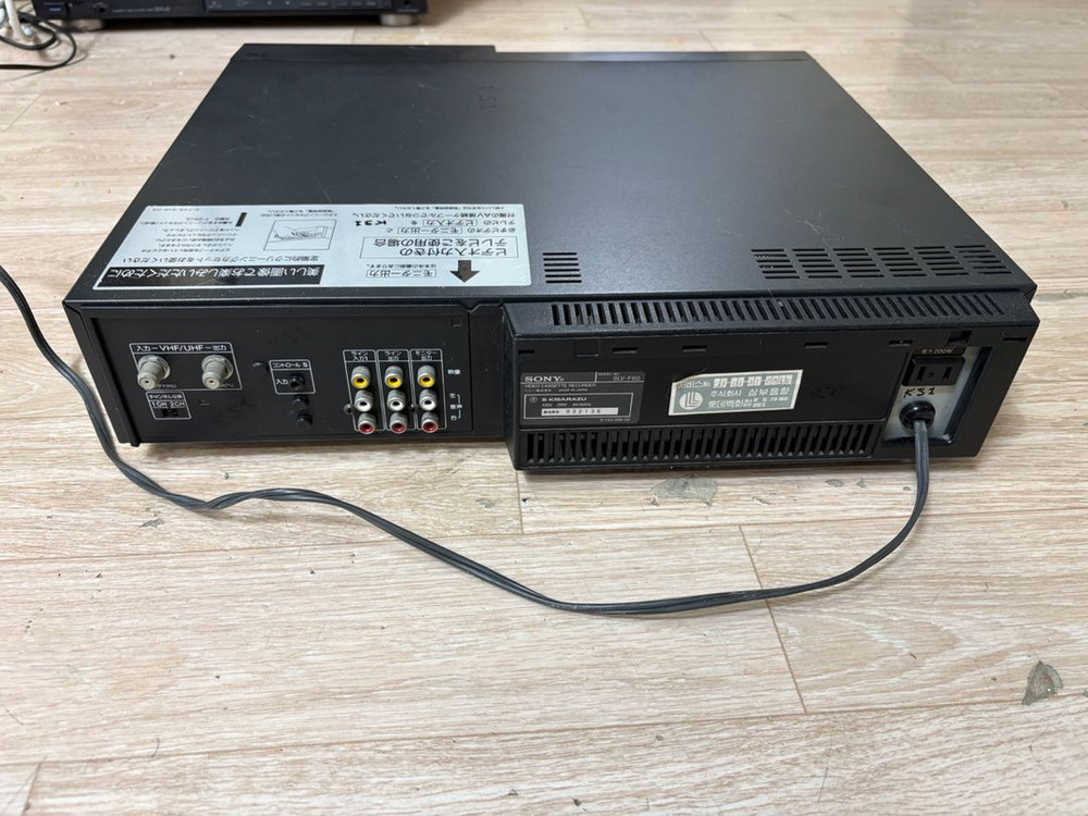 소니 slv-f60 고장품--2