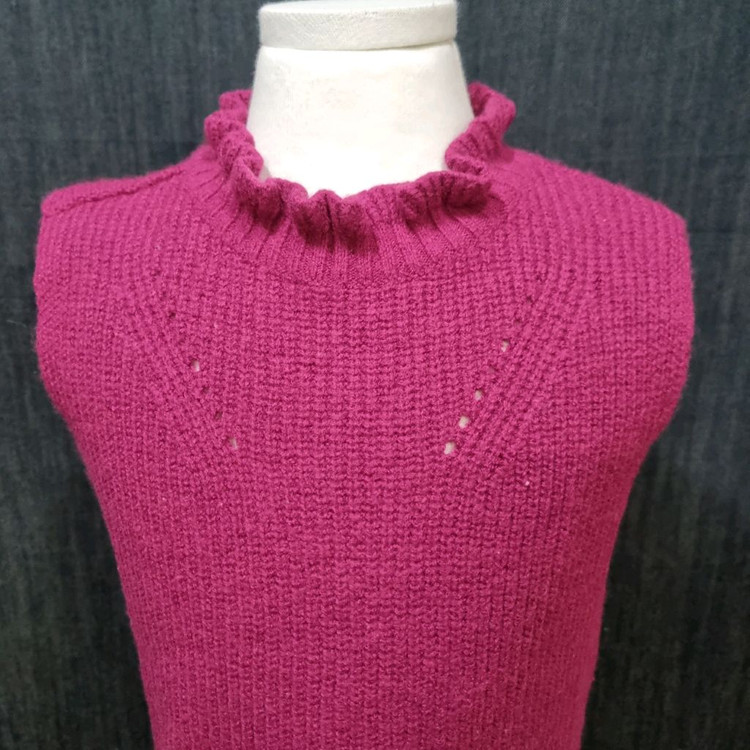 닥스 키즈 여아동 니트 베스트, 조끼 130, 111902--1