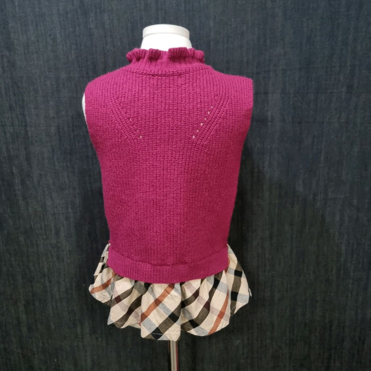 닥스 키즈 여아동 니트 베스트, 조끼 130, 111902--3