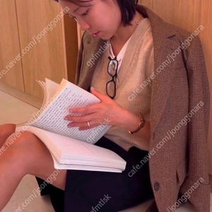 유메르 하운드 울 블레이져 새상품