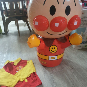 호빵맨펀치백+호빵맨우비