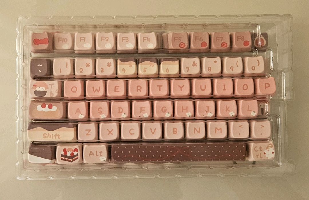 딸기 초콜릿 MAO 키캡--1