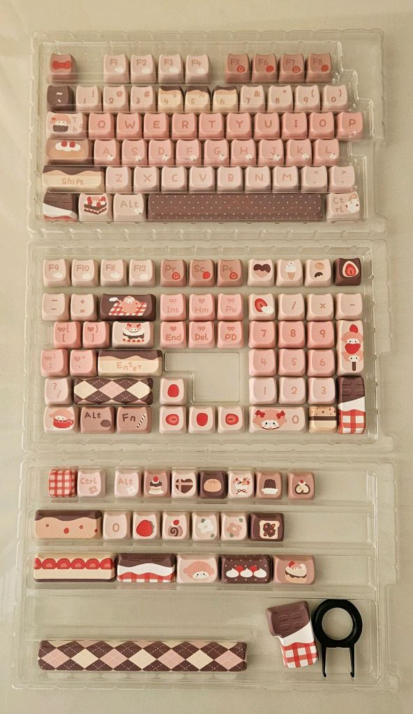 딸기 초콜릿 MAO 키캡--2