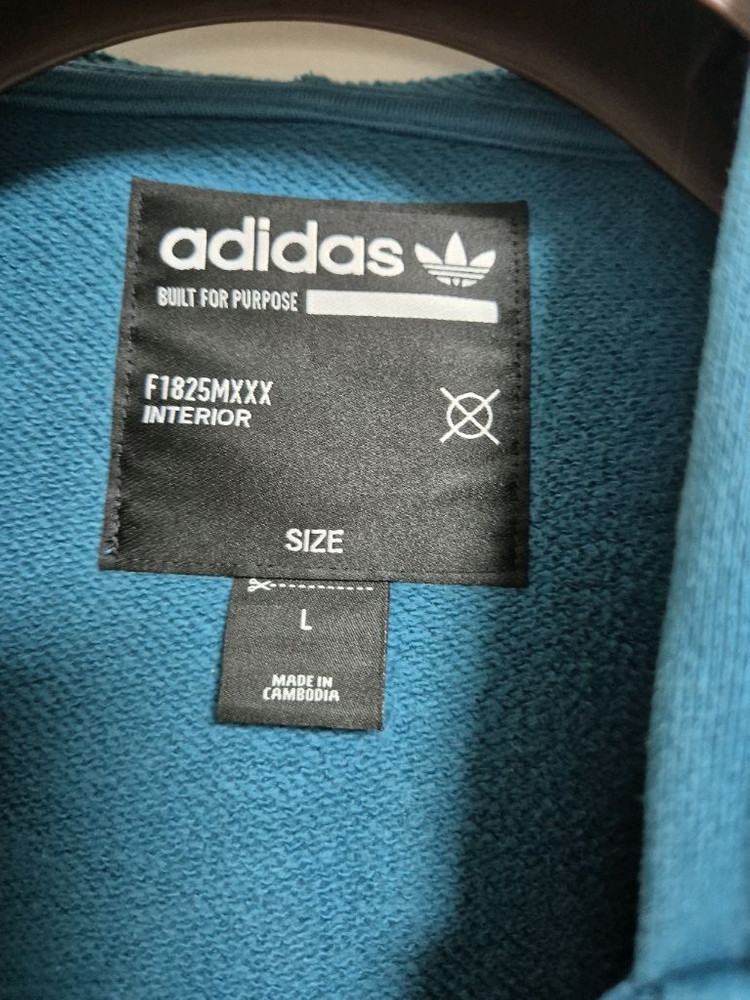 아디다스 코튼 USA 집업 후드!최상품!--3