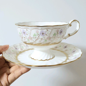 [1조 가격]희귀 빈티지 노리다케 웨딩 줄리엣 찻잔 겸 커피잔