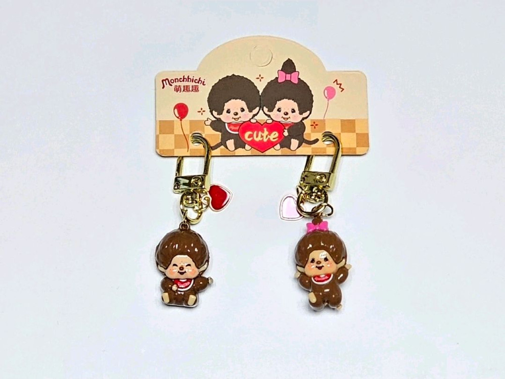 몬치치 커플 키링 세트 이미지