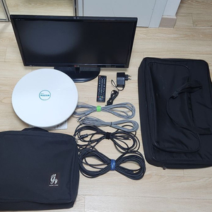 (판매) 24인치 LG TV 모니터 + 옴니 안테나-7만원