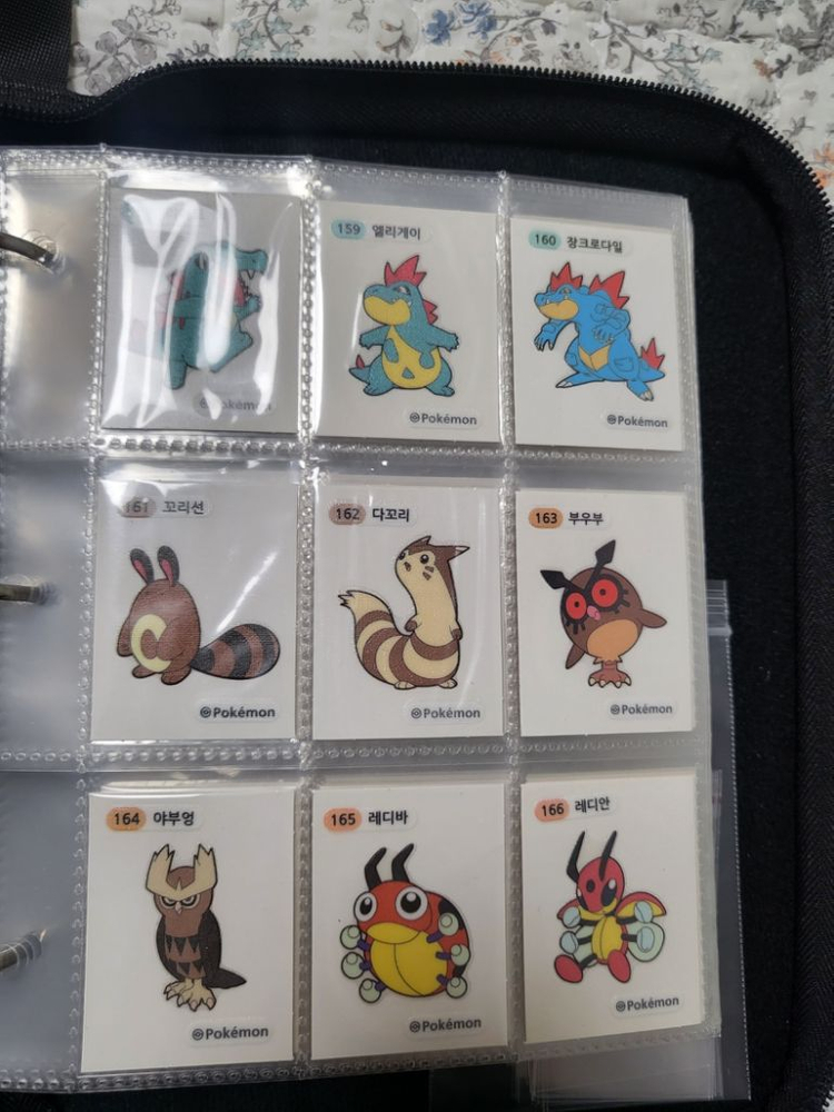 포켓몬 띠부씰 2세대 전체 팝니다(띠부북 포함) 이미지