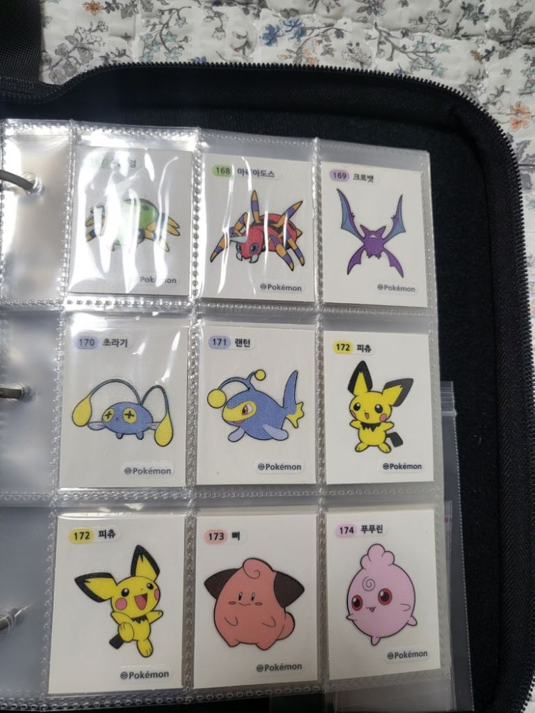 포켓몬 띠부씰 2세대 전체 팝니다(띠부북 포함) 이미지