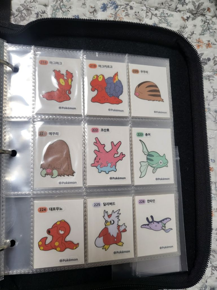 포켓몬 띠부씰 2세대 전체 팝니다(띠부북 포함) 이미지