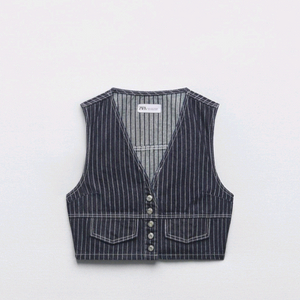 자라 데님 베스트 새거