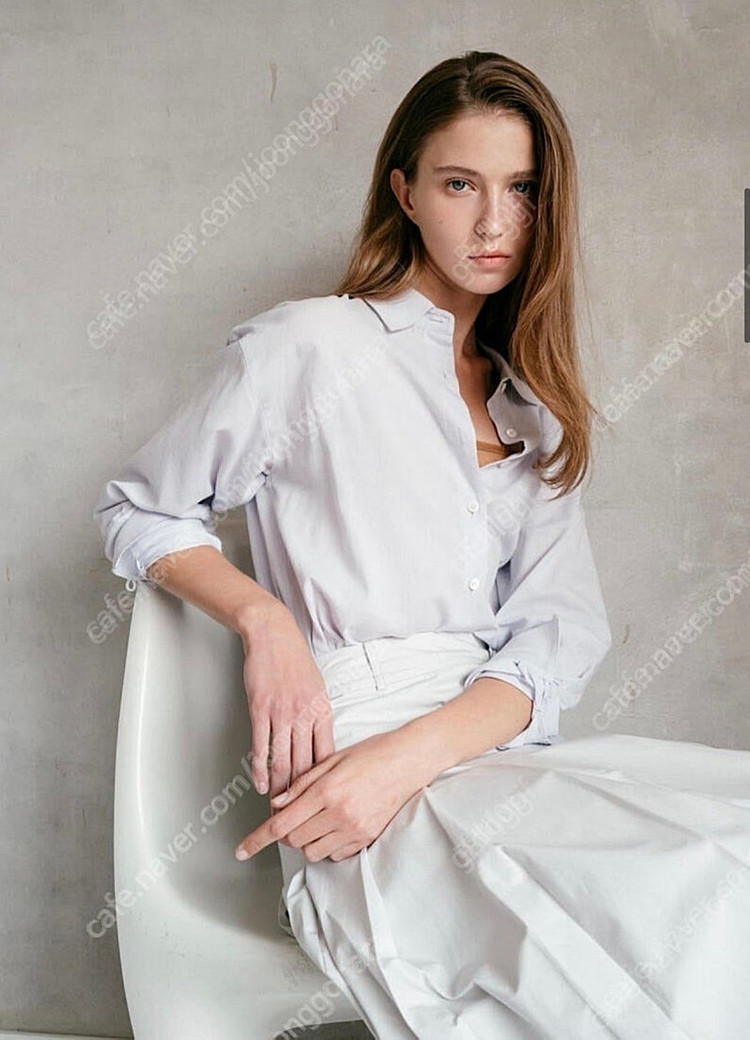 Sie 시에 아워 루즈셔츠 라일락--0