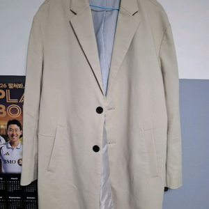 마인드브릿지 남성 베이지 코트