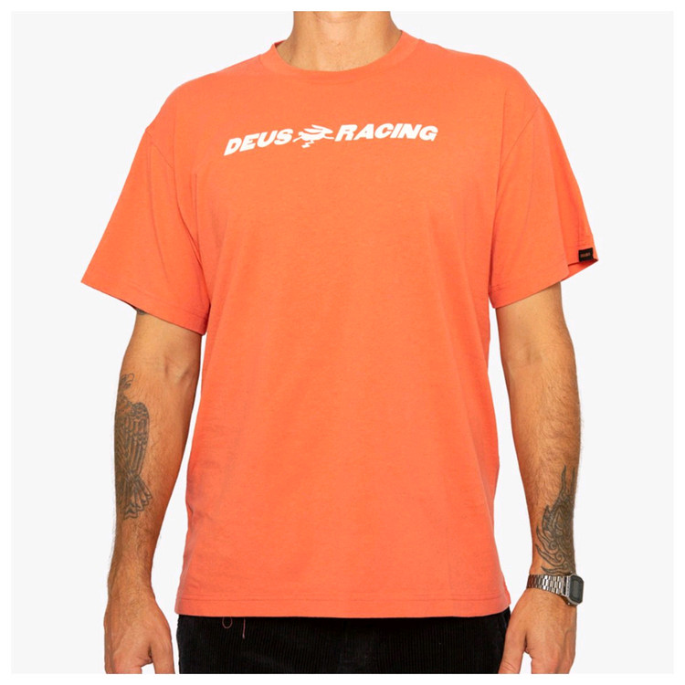 데우스 엑스 마키나 / 래빗 런 오렌지 티셔츠 XXL 새상품--3