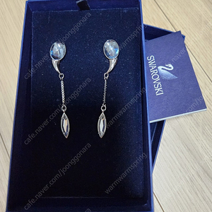 스와로브스키 드롭 귀걸이 제이에스티나 미니골드 스톤헨지 로즈몽 이미지