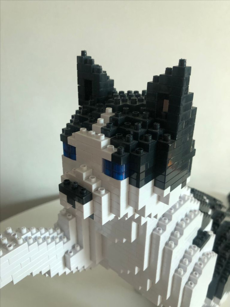 제카 고양이 프리미엄 나노블럭--6