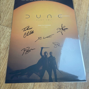 듄 파트2 듄2 a3 오리지널 포스터 모음집 티모시샬라메 굿즈