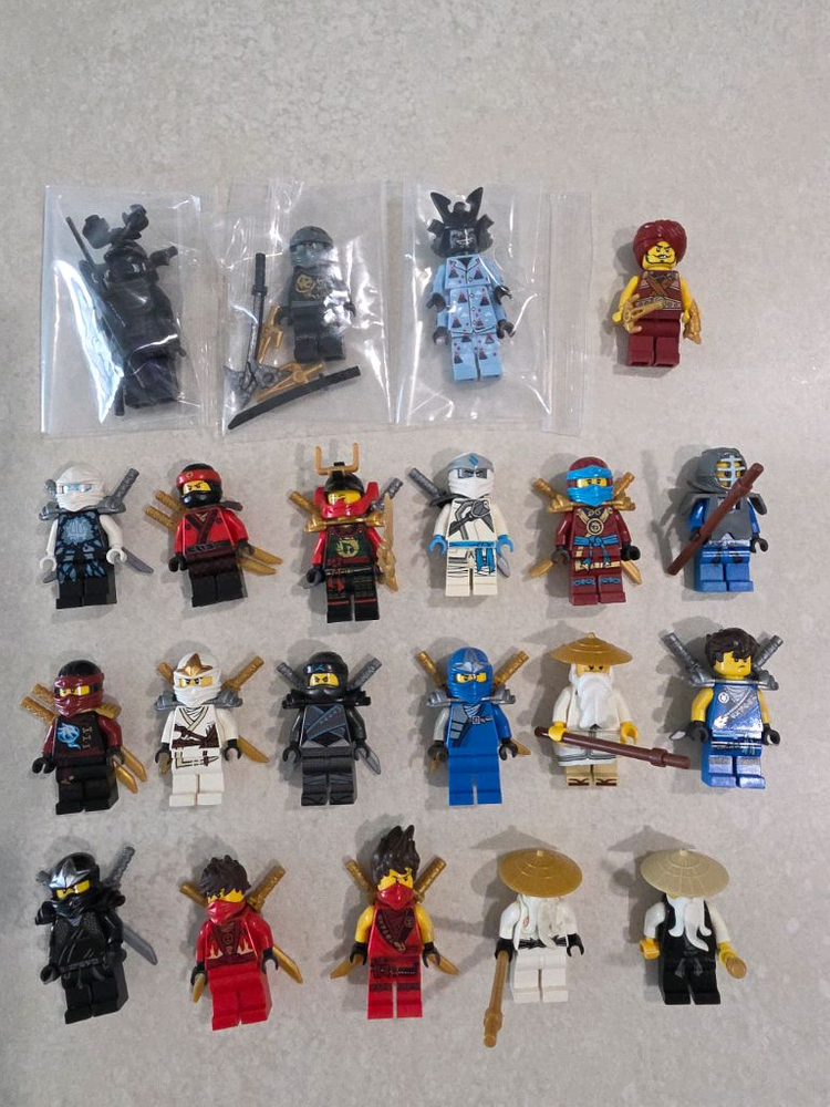 레고 닌자고 미니피규어 일괄 판매1--0