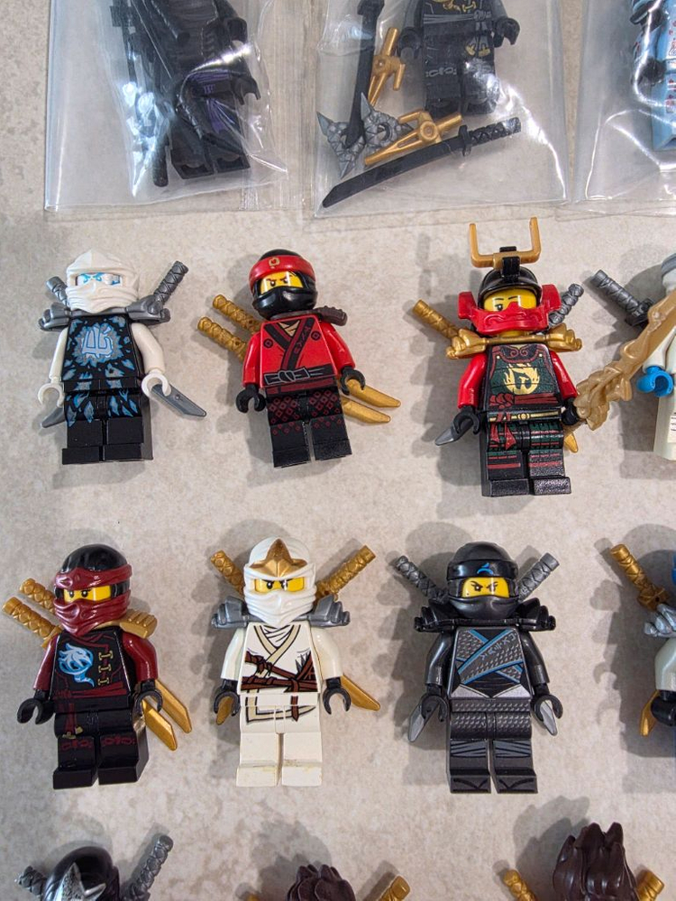 레고 닌자고 미니피규어 일괄 판매1--3