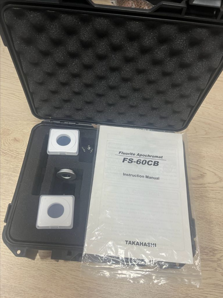 천체망원경. 다카하시. fs-60cb--7