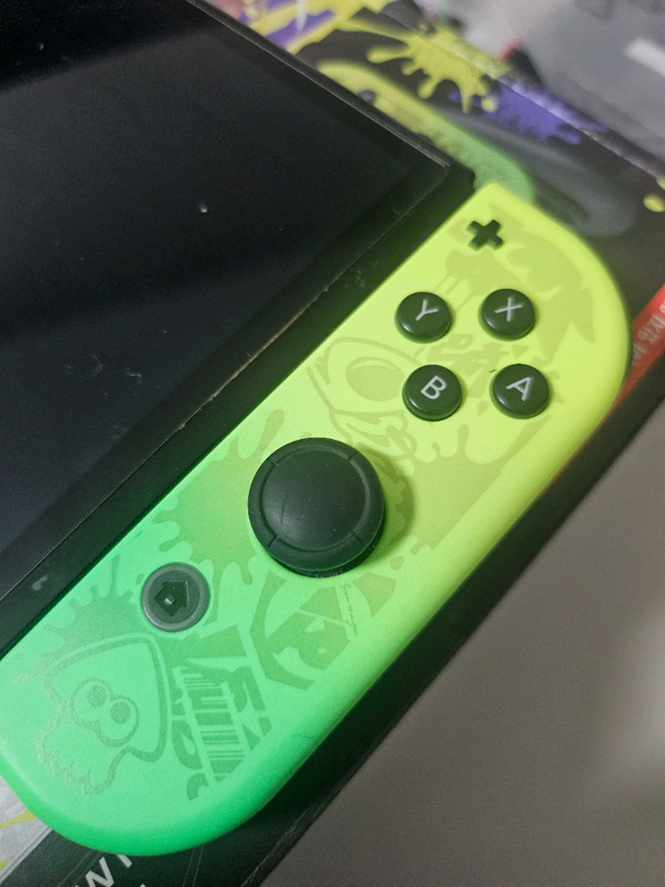 닌텐도 스위치 OLED 스플래툰 에디션--2