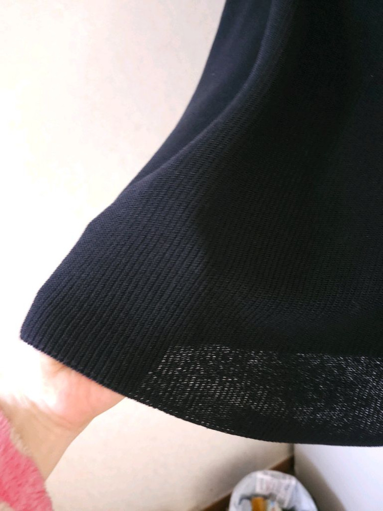 COS 니트 롱베스트--2