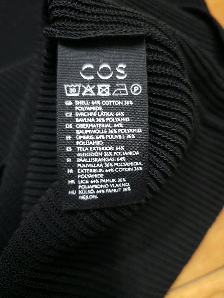 COS 니트 롱베스트--5