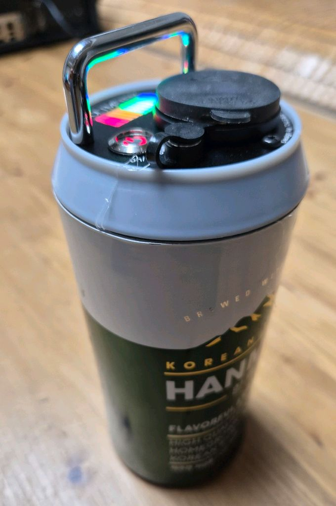 캠핑 갬성 맥주캔 파워뱅크 맥뱅(12.6V 12.6A)--2