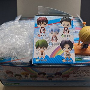 쿠로코의 농구 캐릭터 미니 피규어 세트 1Q 2Q 3Q 4Q 라스트게임 5종