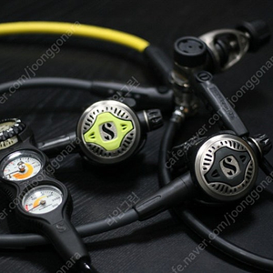 스쿠버 프로 mk25T / S600T 티탄호흡기 세트 이미지