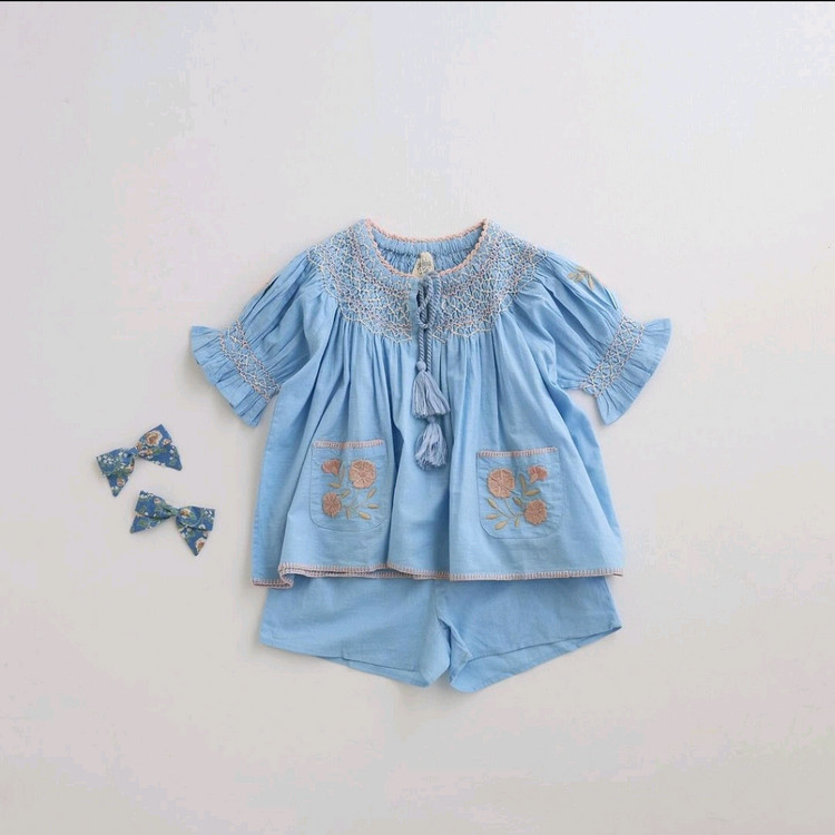 아폴리나 5-7y 그레비 모자 가방세트 일괄--1