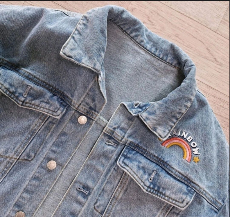 새상품) 키즈 청자켓 150호 (140호 가능)데님자켓--1