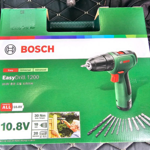 보쉬 EasyDrill 1200 10.8V 충전 드릴 드라이버(새상품) 이미지