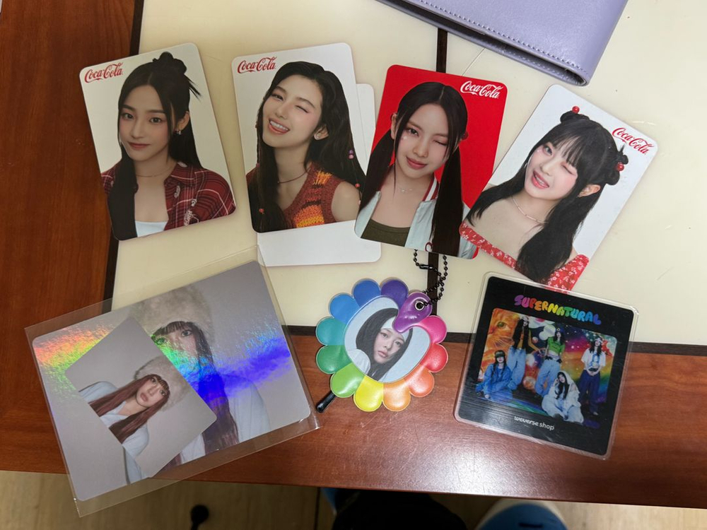 뉴진스 포토카드 앨범 굿즈 일괄 이미지