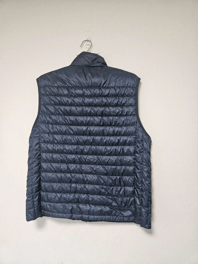 탑텐 남성 경량 구스다운 패딩 조끼 110~115호 네이비색 빅사이즈--5