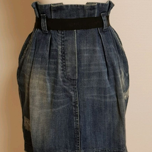 돌체앤가바나 하이웨스트데님스커트 36