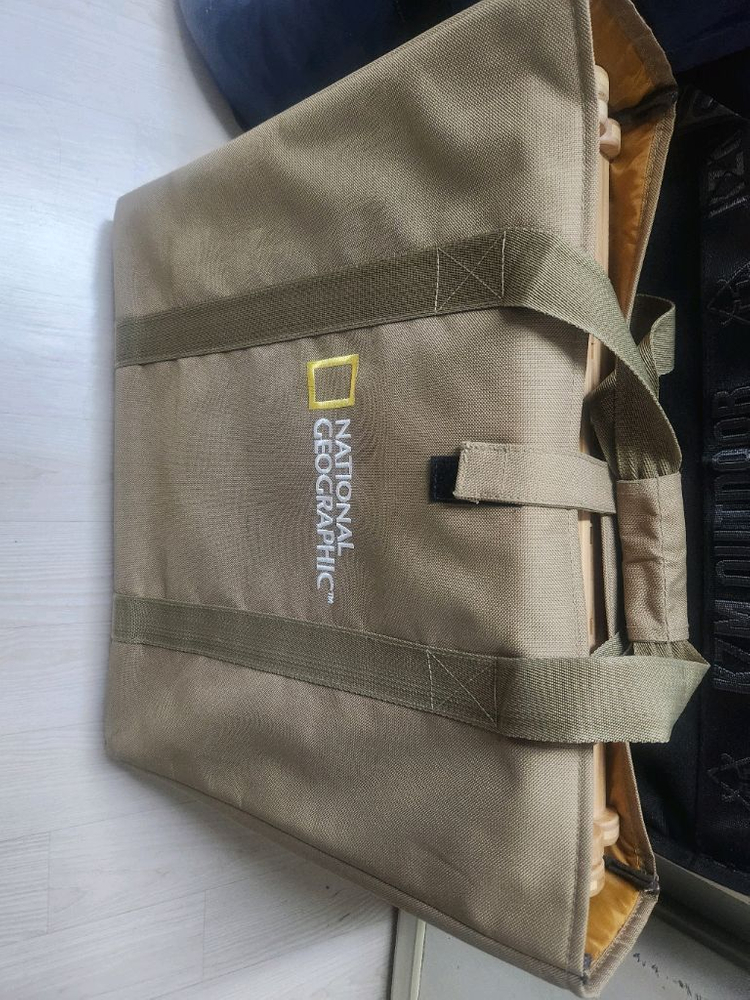 내셔널지오그래픽 캠핑 우드쉘프--4