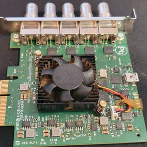 블랙매직 DeskLink Duo 2 영상 캡쳐카드 영상 입력 단자 SDI 4출력