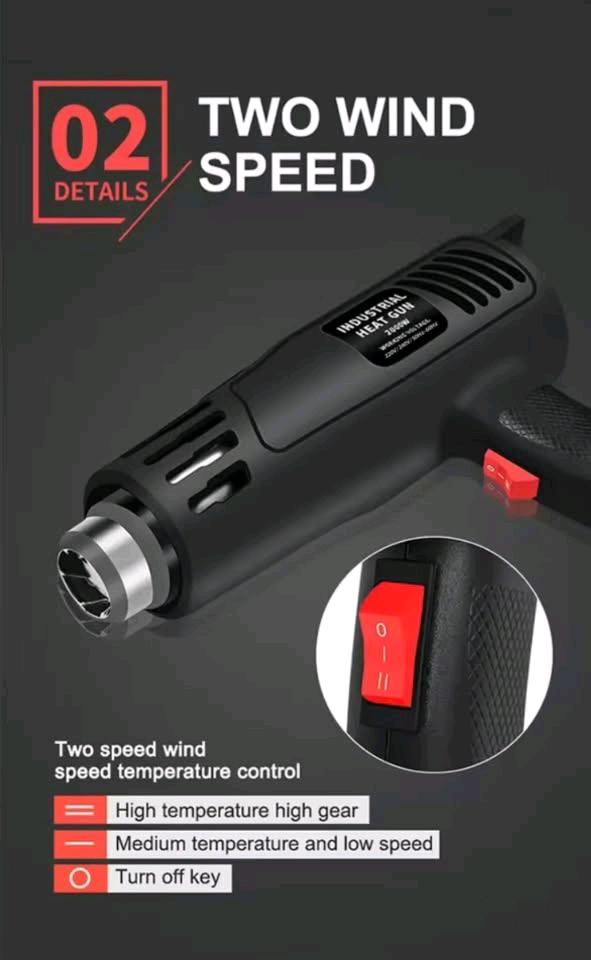 새상품 산업용 히팅건 열풍기--1