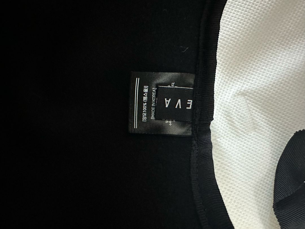 에반스 보니햇 블랙 램스울 100%--6