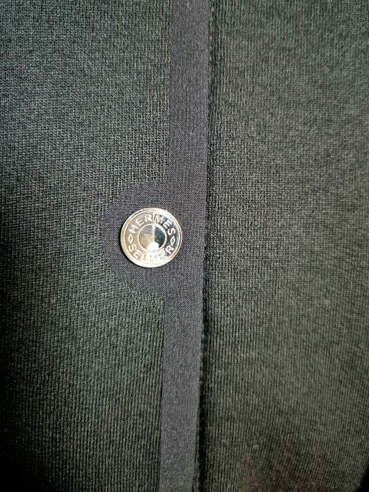 에르메스 Fit 스웨트셔츠 집업 L 사이즈 블랙팝니다.--7